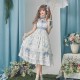 Elegant Pansy Classic Lolita Dress OP + Hair Accessory Set (UN70A)